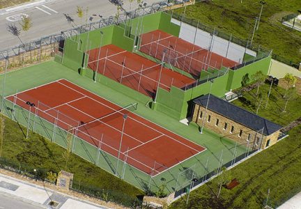 Construcción Pistas de Tenis - TenyAqua