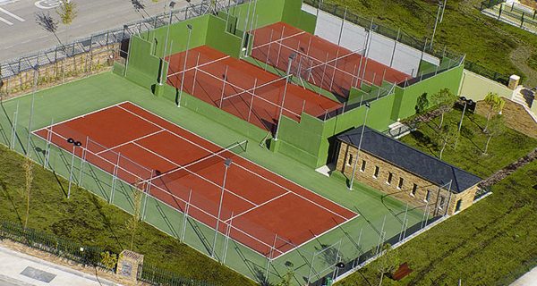 Construcción Pistas de Tenis - TenyAqua